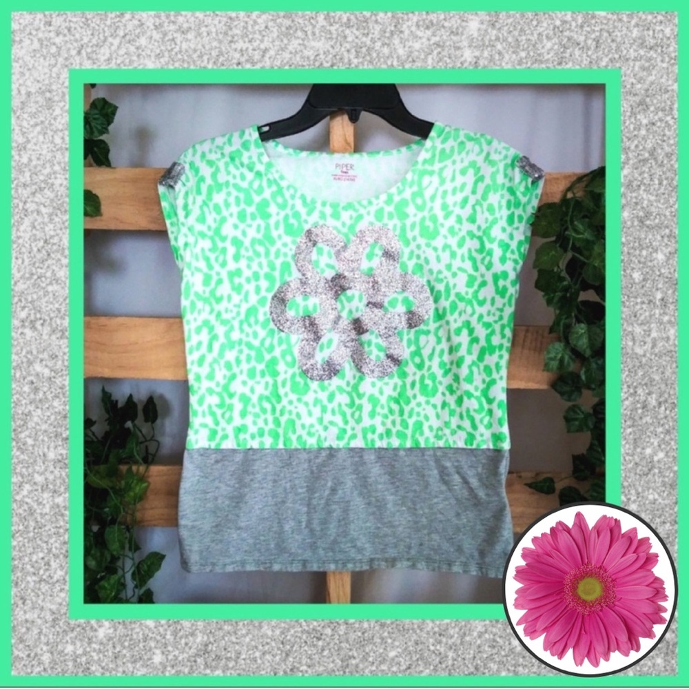 3/$10, 5/$15 - Piper Glitter and Sequin Tee